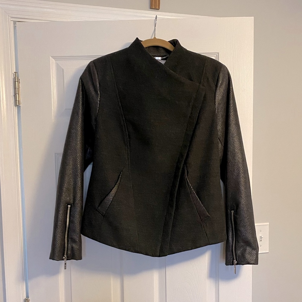 Kensie medium black motorcycle jacket